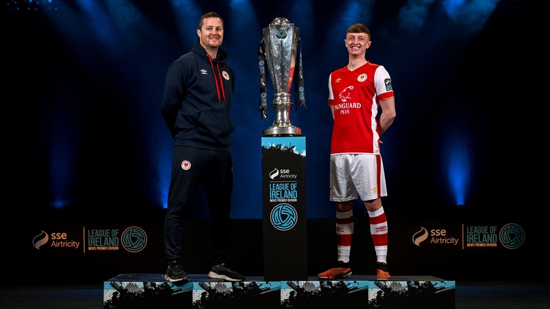 Chris Forrester (r) credits Jon Daly (l) with creating a strong bond at St. Pat's