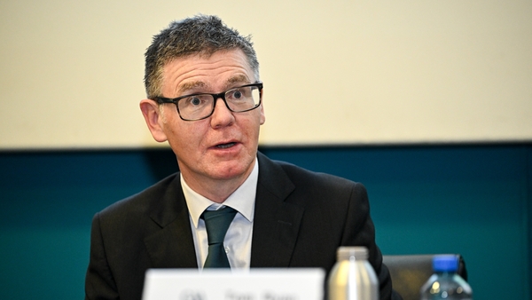 Ard Stiúrthóir of the GAA Tom Ryan speaking during the GAA Annual Report launch at Croke Park