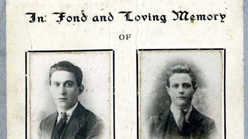Brothers Denis and Edward O'Dwyer, who were killed in 1922. Courtesy of the Military Archives