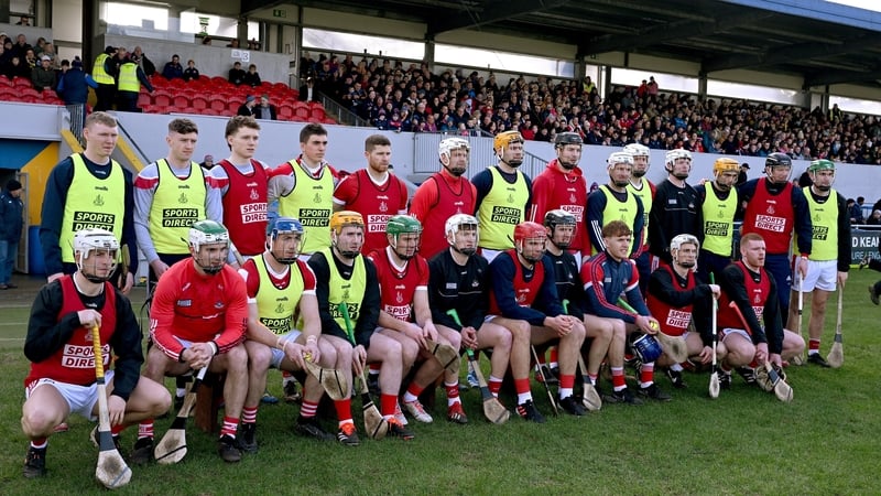 The Cork panel before last weekend's defeat in Clare