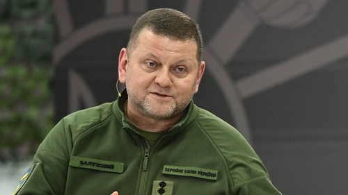 Former Ukrainian army chief Valeriy Zaluzhnyi