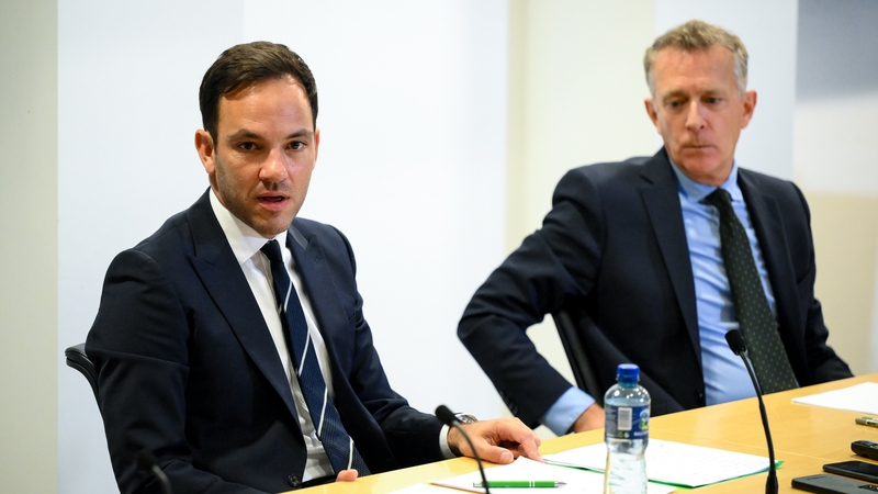 FAI director of football Marc Canham (L) and CEO Jonathan Hill