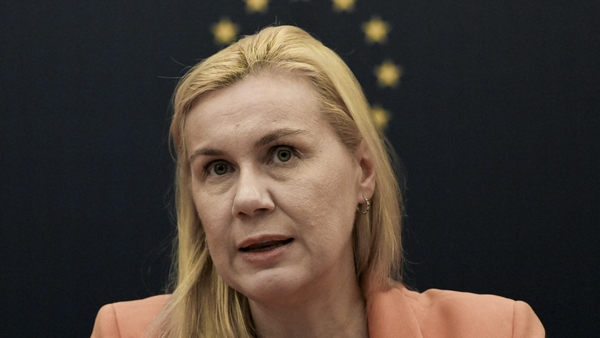 Kadri Simson said that the development of Ireland's offshore wind energy potential will help Irish consumers (file pic)