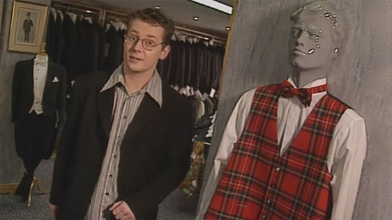 'Head to Toe' reporter Ronan O'Kelly in 1996.