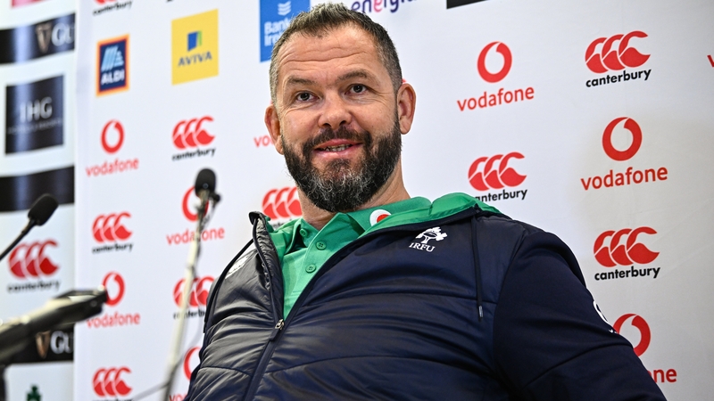 Andy Farrell was pleased with Ireland's preparation this week