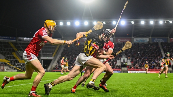 David Blanchfield of Kilkenny in action against Patrick Horgan of Cork