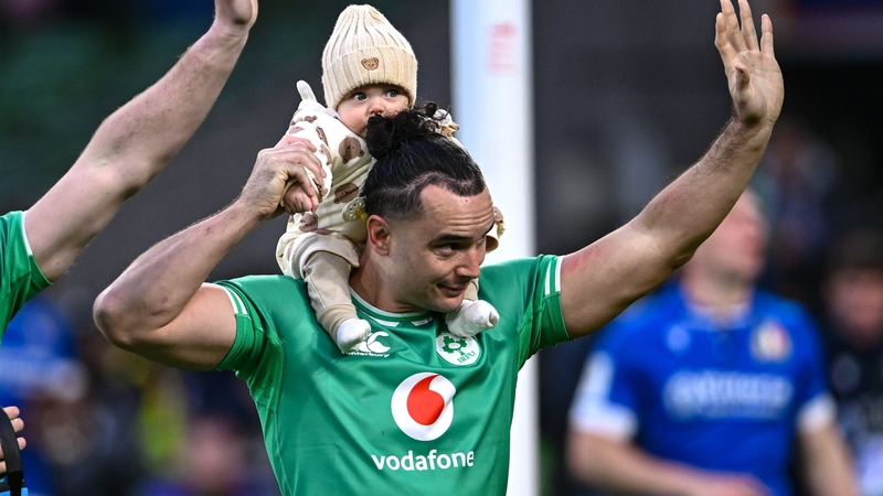James Lowe was named player of the match at the Aviva