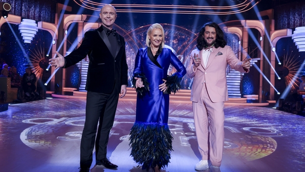 (L-R) Brian Redmond, Loraine Barry, and Arthur Gourounlian - "You dancing? We're asking!" Photo: Kyran O'Brien