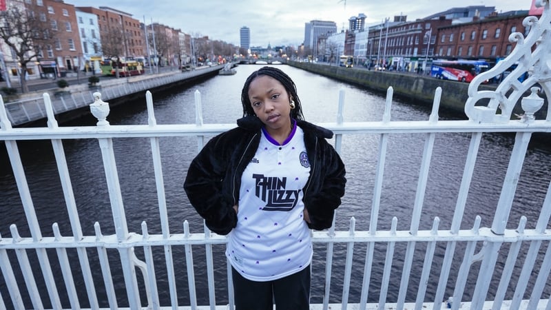 The one-off jersey pays homage to the Dalymount concert and Thin Lizzy's Black Rose album