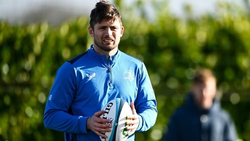 Ross Byrne training at Mullingar RFC on Monday