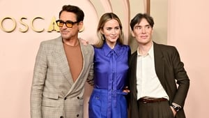 Robert Downey Jr., Emily Blunt and Cillian Murphy
