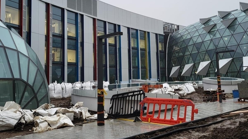 Ospidéal Náisiúnta Leanaí á thógáil i mBaile Átha Cliath