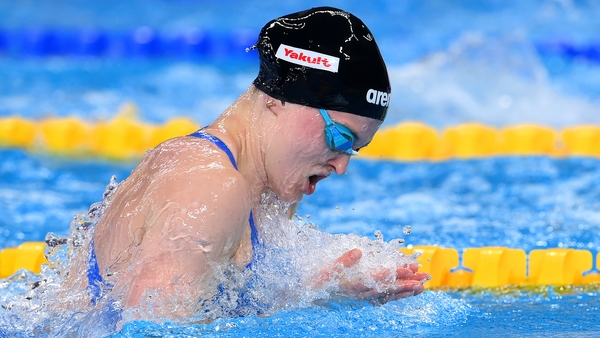 McSharry narrowly missed out on a medal at her second straight World Championships