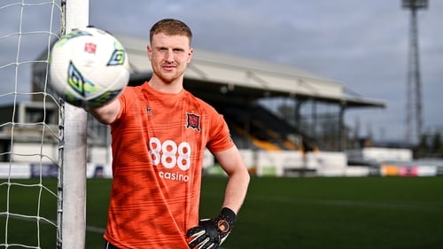 George Shelvey will mind the Dundalk net this season