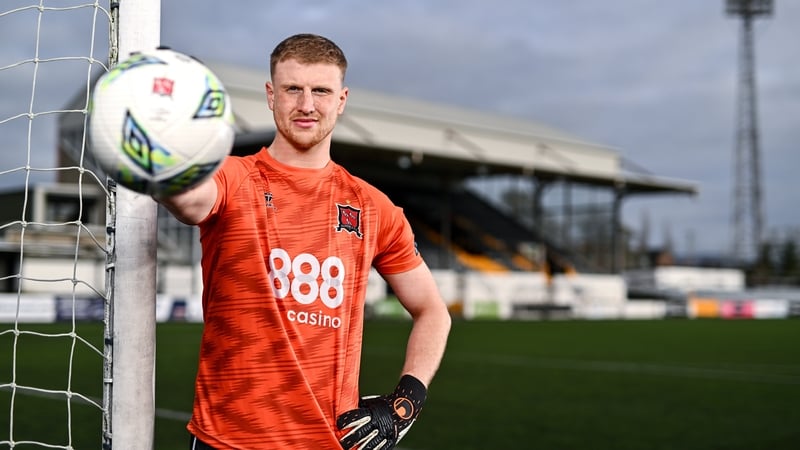 George Shelvey will mind the Dundalk net this season