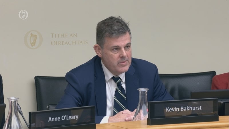 Kevin Bakhurst stressed to the committee that changes had been made at RTÉ