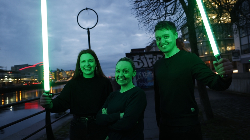 Ciara Leddy, teacher, INTO; Suzanne Armstrong, bus driver, SIPTU; AdamKavanagh, core network technician, Communications Workers' Union.