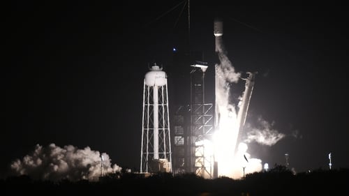 The spaceship was launched on 15 February atop a SpaceX Falcon 9 rocket