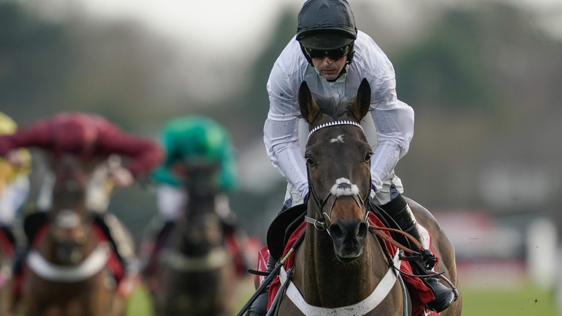 Constitution Hill wins the Christmas Hurdle at Kempton on St Stephen's Day