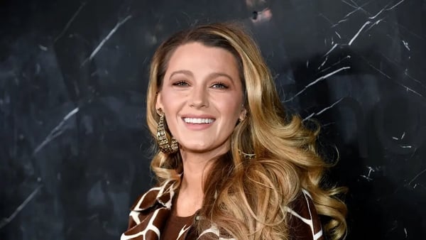 Blake Lively arrives for the Michael Kors fashion show during New York Fashion Week. (Evan Agostini/Invision/AP)
