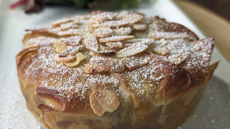 Dvir's chicken pastilla: Today