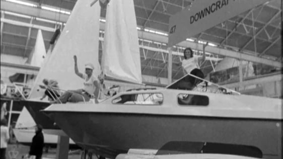 Preview of the Irish International Boat Show at the RDS in Dublin, 1974