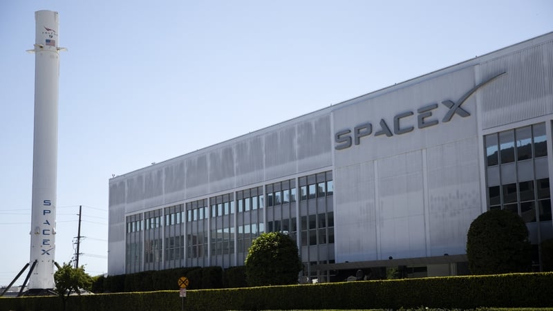 A SpaceX plant in California