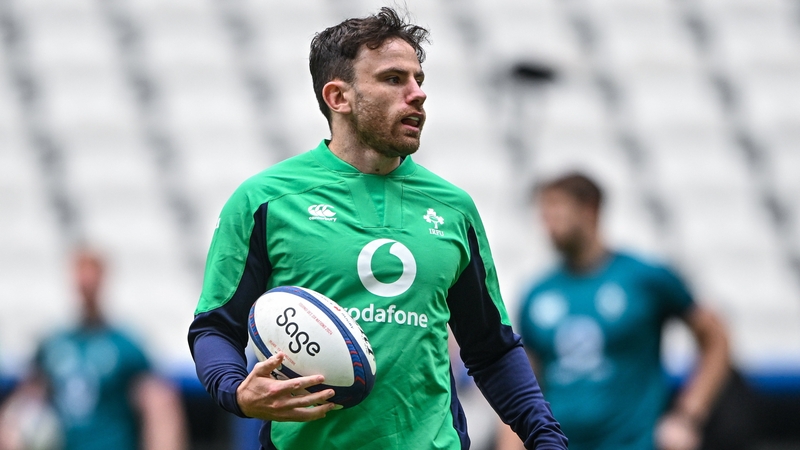 Hugo Keenan picked up a knee injury in the win against Italy