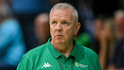 Ireland head coach Mark Keenan