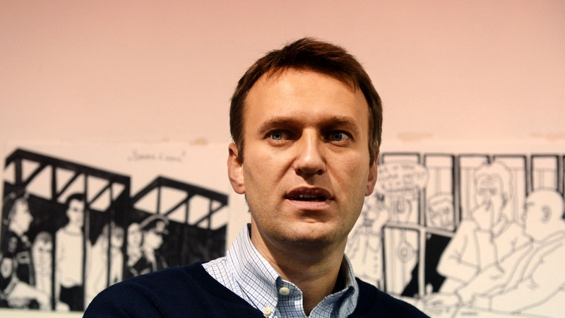 Alexei Navalny pictured in October 2013