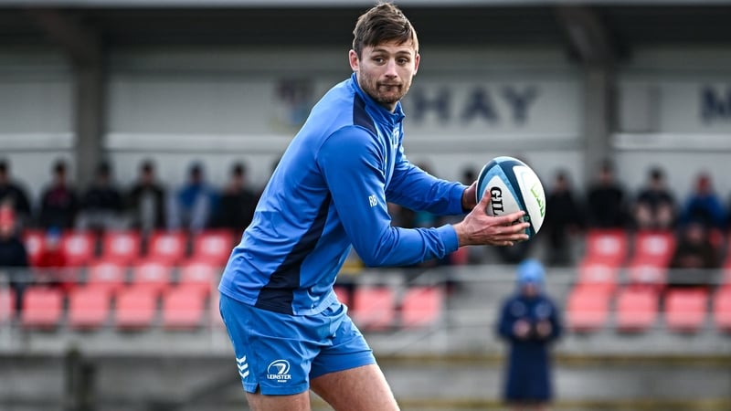 Ross Byrne will make his 202nd Leinster appearance