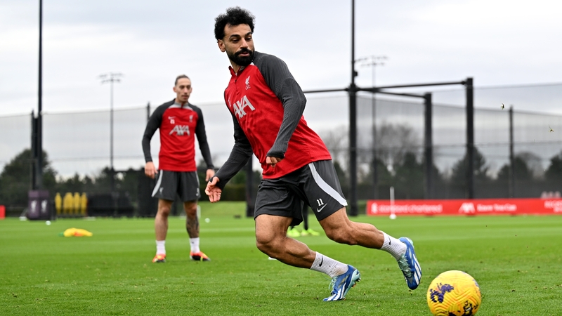 Mo Salah has been in full training this week