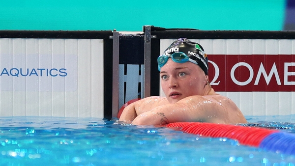 Mona McSharry matched the placing in her preferred distance of 100m