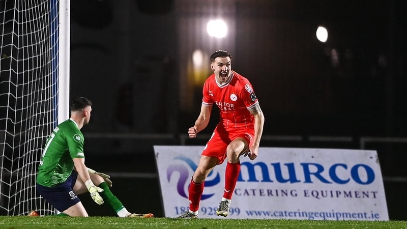 Sean Boyd celebrates his leveller