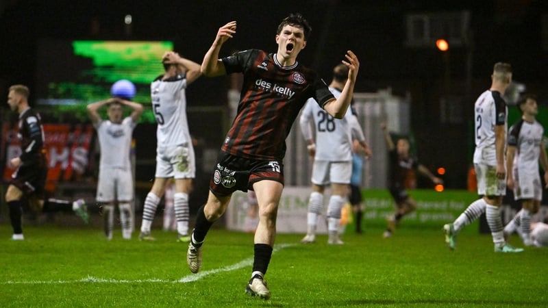 James Clarke scored a late equaliser for Bohemians