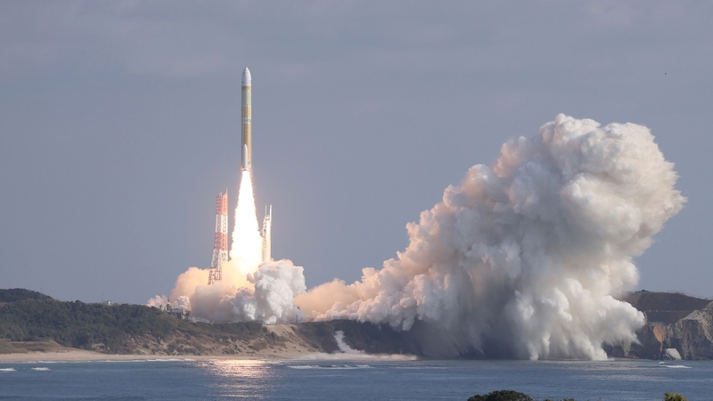 The H3 had a 'successful lift off' just after midnight Irish time