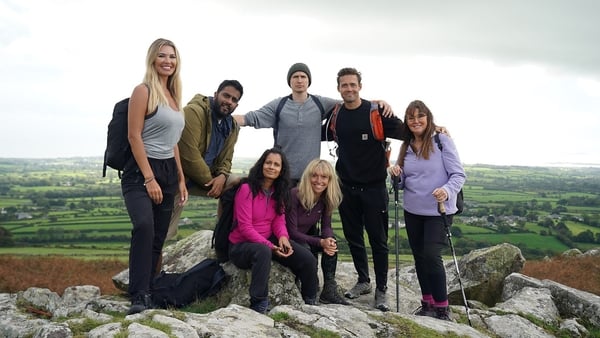 (L-R) Christine McGuinness, Eshaan Akbar, Sonali Shah, Tom Rosenthal, Michaela Strachan, Spencer Matthews and Amanda Lovett