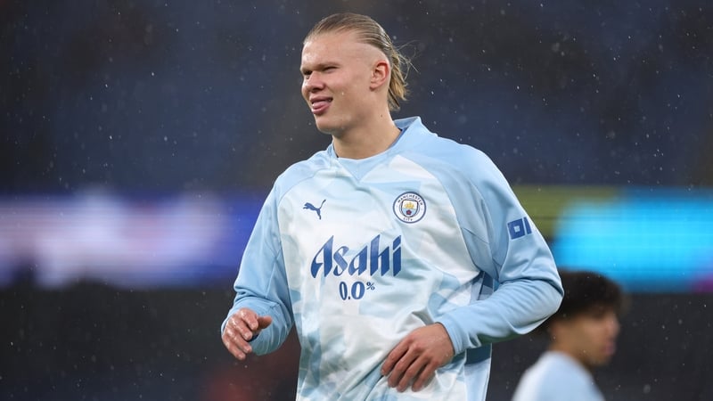 Haaland limped out of Norway training