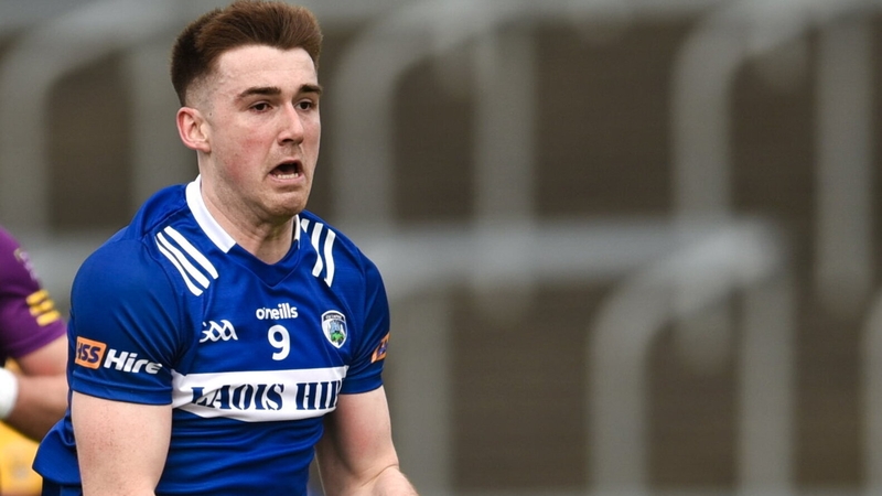 Damon Larkin scored 1-01 for Laois from Midfield