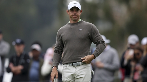 Rory McIlroy is 10 shots back