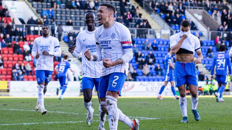 James Tavernier scored his 120th Rangers goal