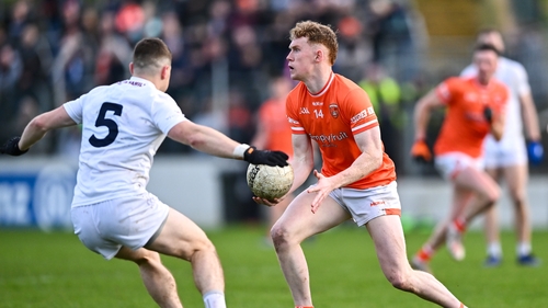 Conor Turbitt's individual score of 1-05 was only matched by the entire Kildare side