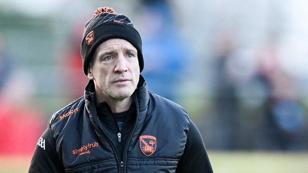 Kieran McGeeney watched his side run out 14 point winners in Carlow