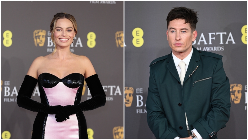 Barbie star Margot Robbie and Saltburn's Barry Keoghan