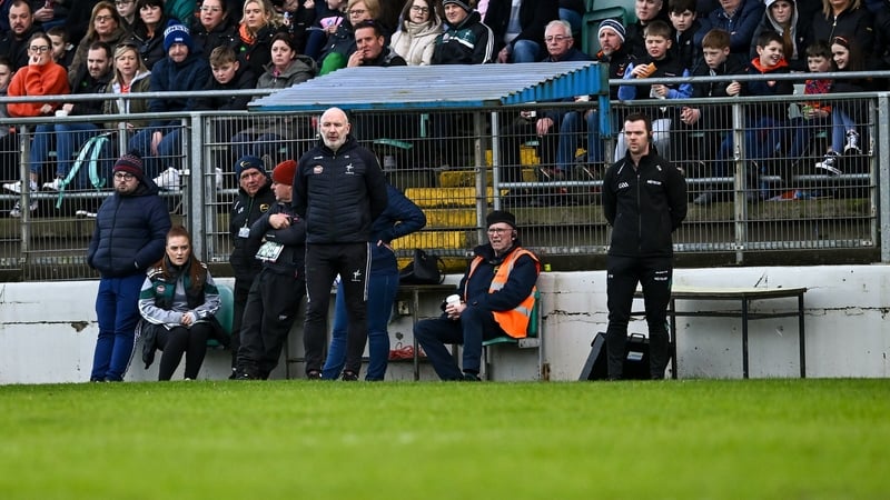 Kildare manager Glenn Ryan on the sideline during the Allianz Football League Division 2 match against Armagh