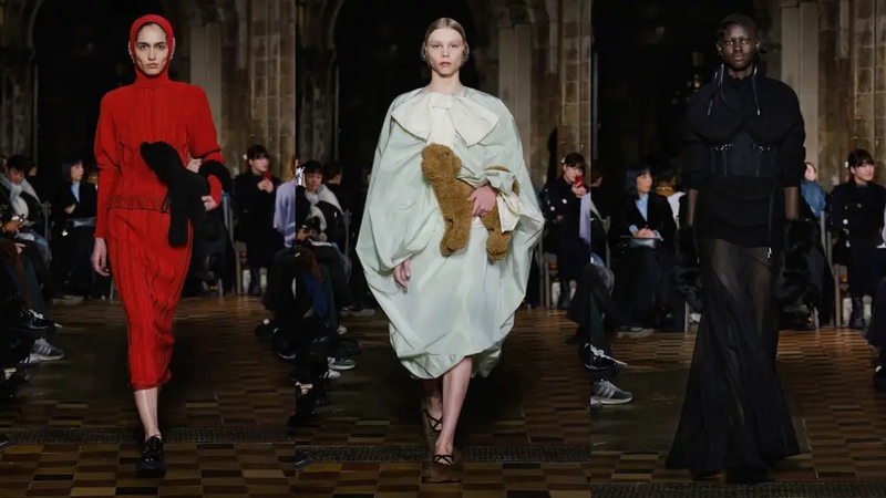 Simone Rocha debuted a more grownup approach to fashion this season (Ben Broomfield Photography/PA)