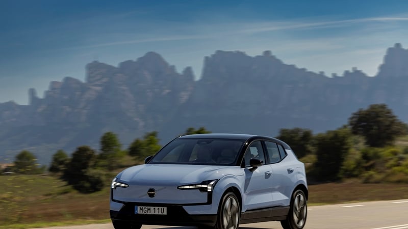 Volvo's smallest SUV - the EX30