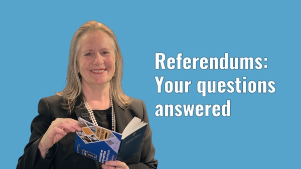 Ms Justice Marie Baker is Chair of The Electoral Commission