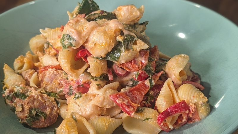 A creamy, spicy and comforting dish.