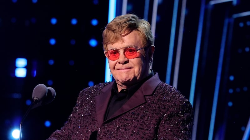 Items including Elton John's famous sunglasses are for sale as part of the auction